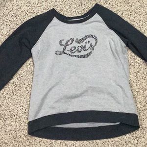 Levi’s sweatshirt; size L (10-12)